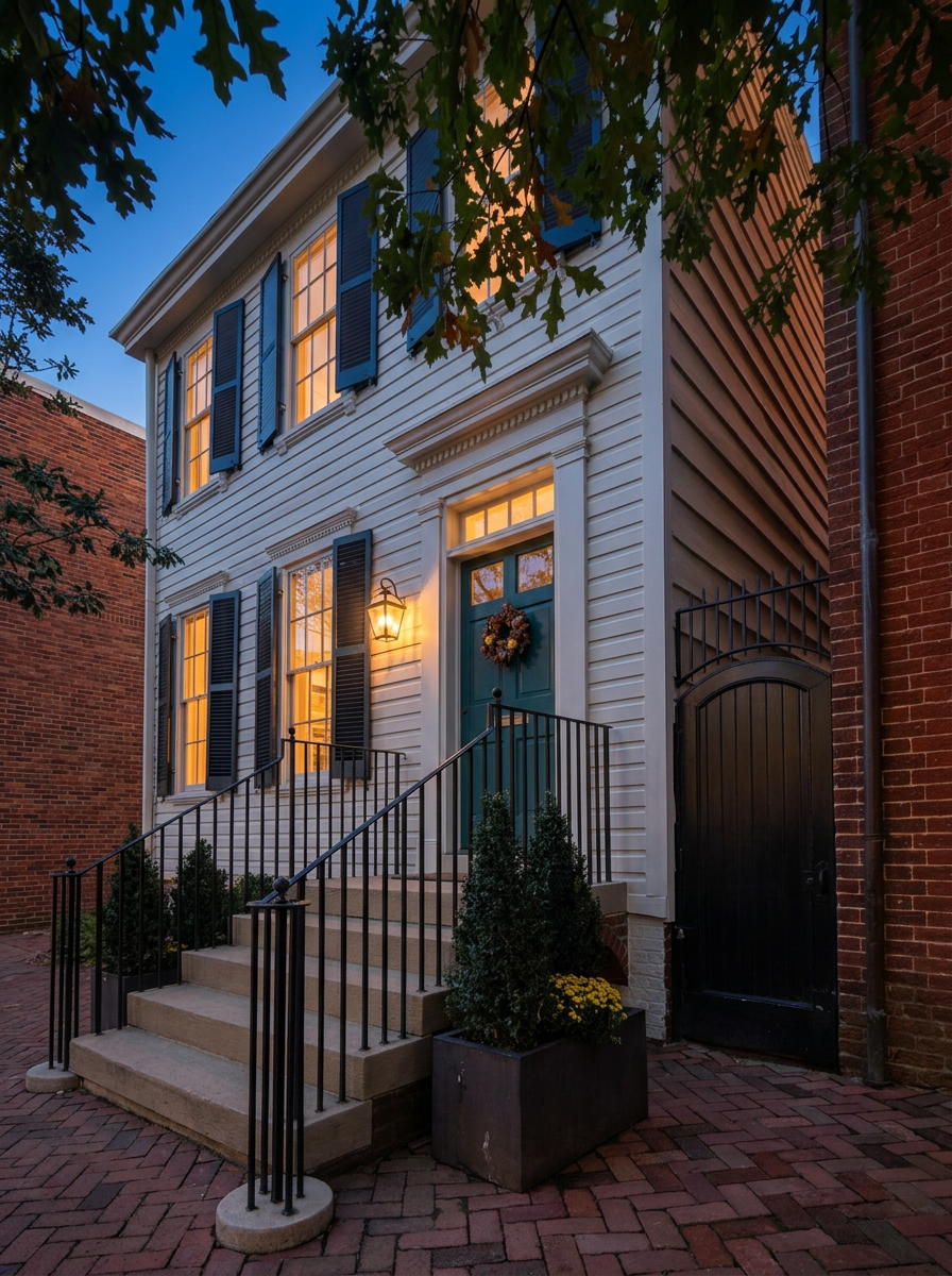 Exterior facade restoration · Georgetown